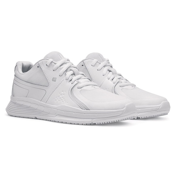 CONDOR WOMENS White Comfortable Durable Slip Resistant Metal Free Trainer S 5.5 - Picture 1 of 12